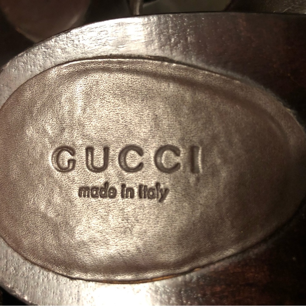 Gucci Braided Platform Sandals - image 2